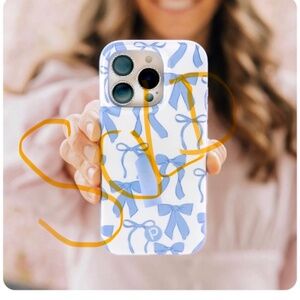 Loopy 16 Pro Max Blue Bows